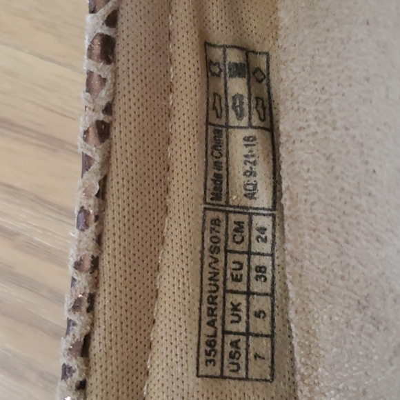 Vionic Larrun Copper Metallic Leather Loafers Size 7 - Picture 7 of 8